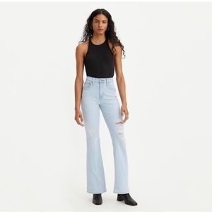 Levi’s 726 high rise flare jeans